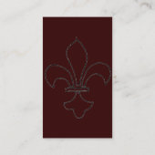 Symboles chrétiens Carte de visite (Dos)