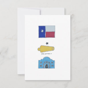 Symboles de carte postale du Texas