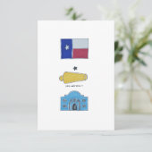 Symboles de carte postale du Texas (Debout devant)