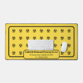 Symboles de danger biologique - Noir sur un Arrièr (Clavier et souris)