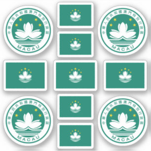 Symboles de Macao / Armoiries et autocollant