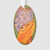 Symboles de musique Noël Arbre Clef (devant)