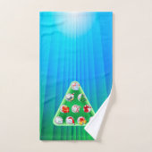 Symboles de Noël (Serviette à main)