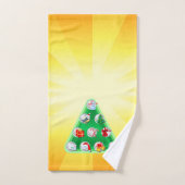 Symboles de Noël (Serviette à main)