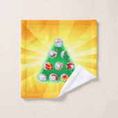 Symboles de Noël (Gant de toilette)