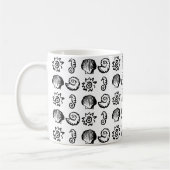 Symboles de plage Mug (Gauche)