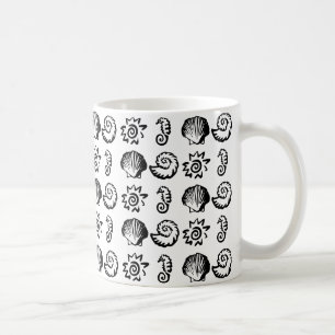 Symboles de plage Mug
