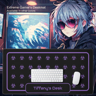 Symboles de risque biologique - Violet sur un Arri