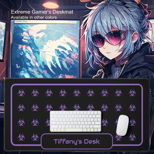 Symboles de risque biologique - Violet sur un Arri