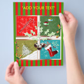 Symboles du prospectus de Noël (main)