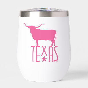 Symboles du Texas, Longhorn, rose