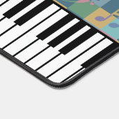 Symboles musicaux du clavier de piano Monogramme M (Coin)