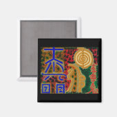 Symboles principaux de guérison Reiki Magnets d'ai (Recto/Verso)