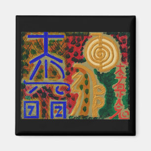 Symboles principaux de guérison Reiki Magnets d'ai