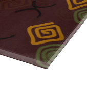 Symboles sur le bordeaux. Planche à découper (Coin)