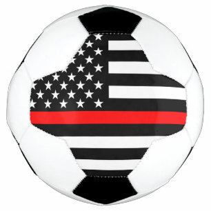 Symbolic mince Red Line US Drapeau design graphiqu