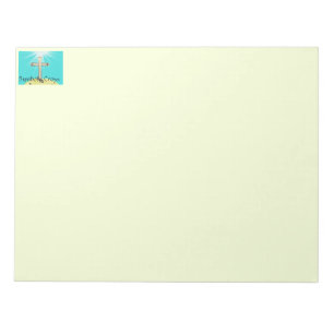 Symbolisch kruis notitieblok
