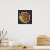 Symbolisch Poster van Dragonfly (Keuken)