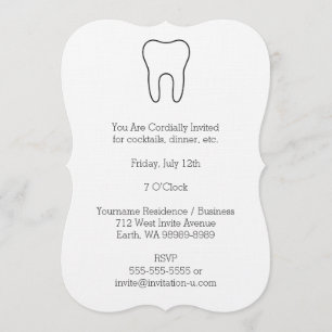 Symbolische tand kaart