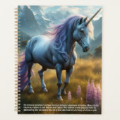 Symbolisme Unicorne Calendrier (Devant)