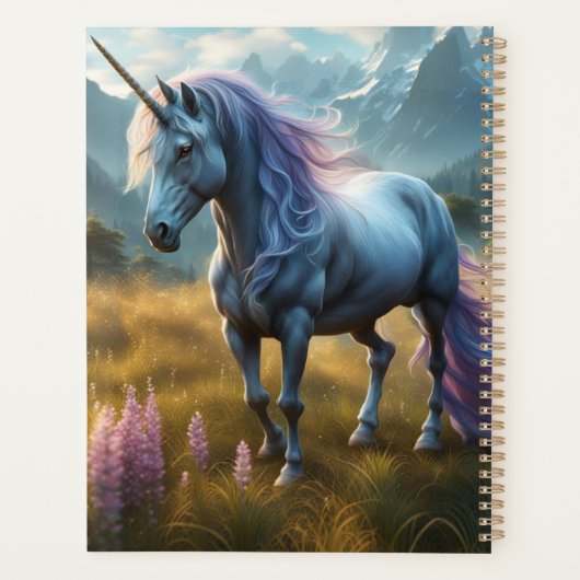 Symbolisme Unicorne Calendrier (Dos)