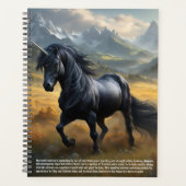 Symbolisme Unicorne Calendrier (Devant)
