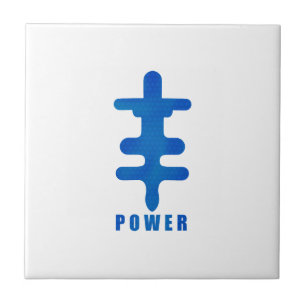 Symbool adinkra Power Okodee Mmoare Gift Idee Tegeltje