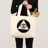 Symbool: Alles bij elkaar Grote Tote Bag (Voorkant (product))
