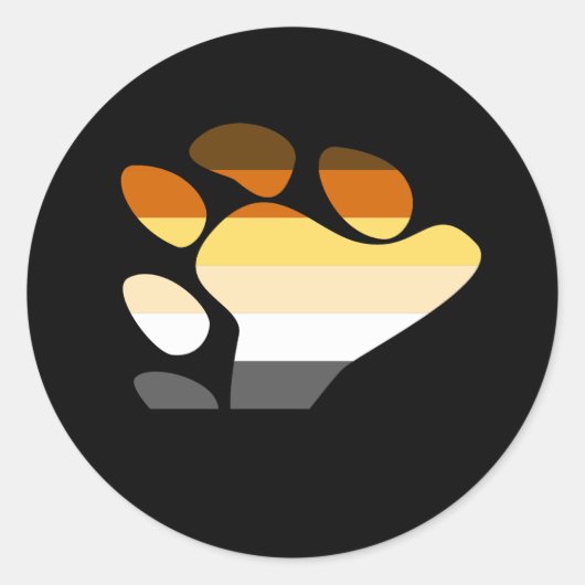 Symbool beer ronde sticker (Voorkant)