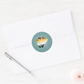 Symbool beer ronde sticker (Envelop)