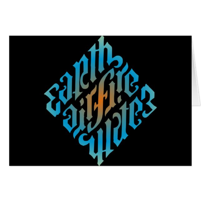 Symbool blauw lichtminati (Voorkant Horizontaal)