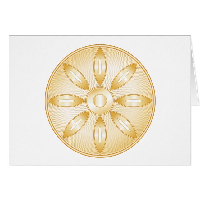 symbool boeddhisme (Voorkant Horizontaal)