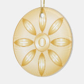 symbool boeddhisme keramisch ornament (Links)