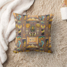 Symbool Egyptisch ouderlijk rechthoekig patroonsym
