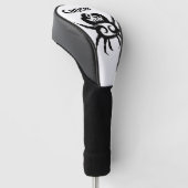 Symbool en teken van de dierentuin van kanker golfheadcover (Schuin)