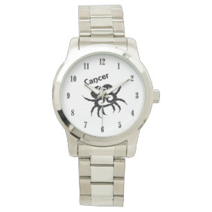 Symbool en teken van de dierentuin van kanker horloge