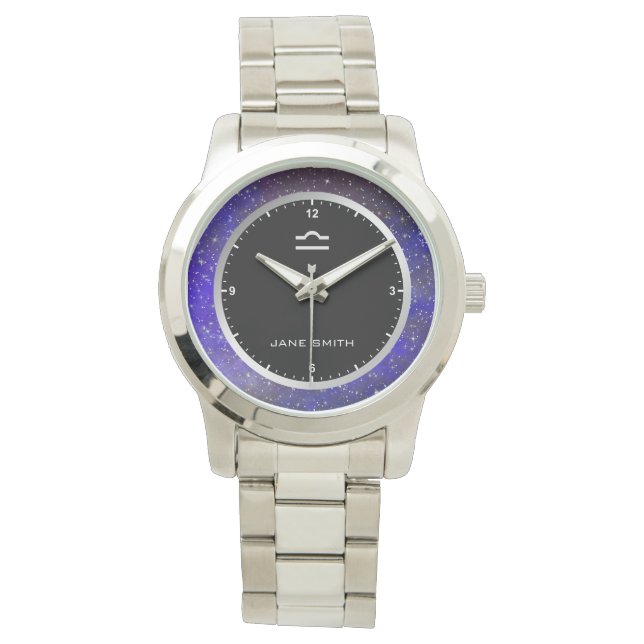 Symbool Galaxy van het teken van de dierentuin van Horloge (Voorkant)