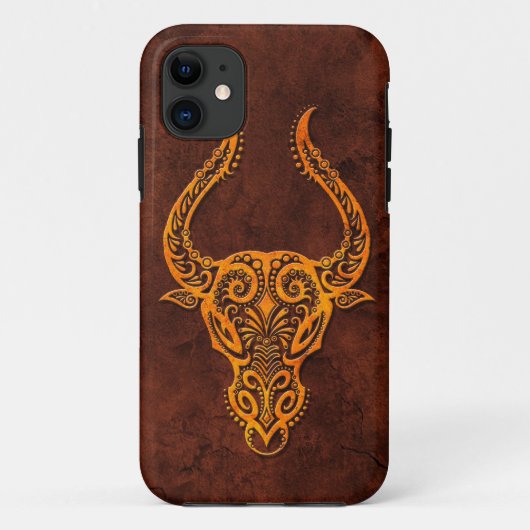 Symbool Intrictate Stone Taurus Case-Mate iPhone Case (Achterkant)