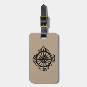 Symbool: Kompas Bagagelabel
