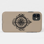Symbool: Kompas Case-Mate iPhone Case (Achterkant (horizontaal))