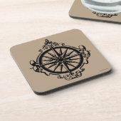 Symbool: Kompas Drankjes Onderzetter (Linkerzijde)