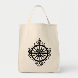Symbool: Kompas Tote Bag