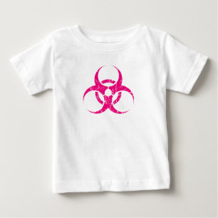 Symbool kruisroze biogevaarssymbool