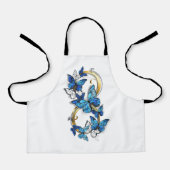 Symbool oneindigheid van Blauwe Morpho Vlinders Schort (Voorkant)