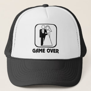 Symbool over het huwelijk trucker pet