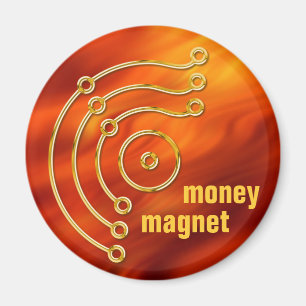 Symbool RUNA/GOLD, geld, magneet