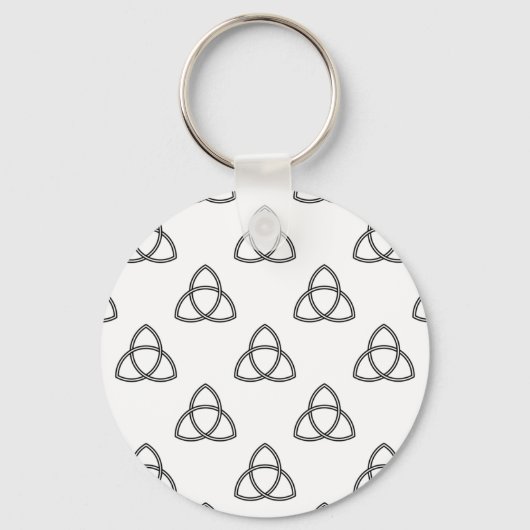 Symbool Triquetra Vesica Sleutelhanger (Voorkant)