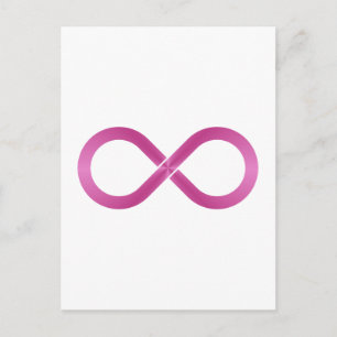 Symbool Unendlichkeit oneindig Briefkaart