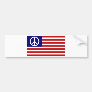 Symbool US Stars & Stripes American Flag Bumpersticker