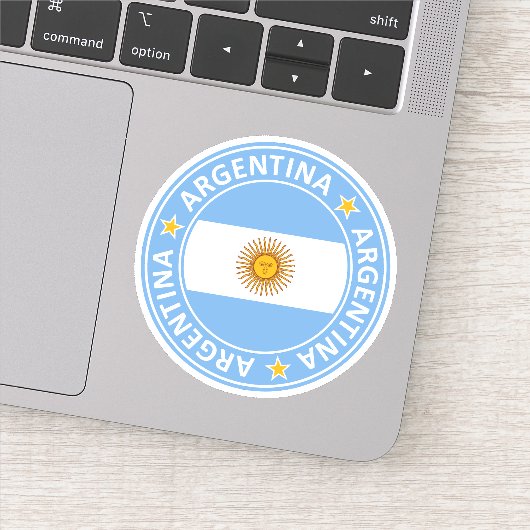 Symbool van Argentinië Sticker (Detail)